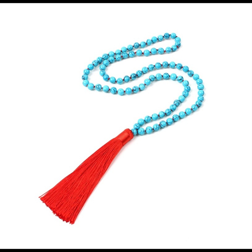 NWT Designer Amarita Singh’s Genuine Turquoise Necklace